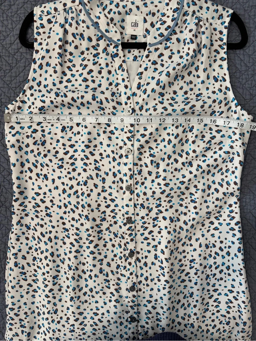 CAbi Camilla Shirt Dress Size Medium - Picture 7 of 12
